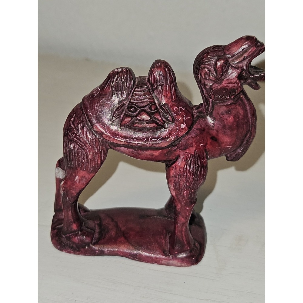 Carved Camel Unknown‎ Material  3in L  3in W